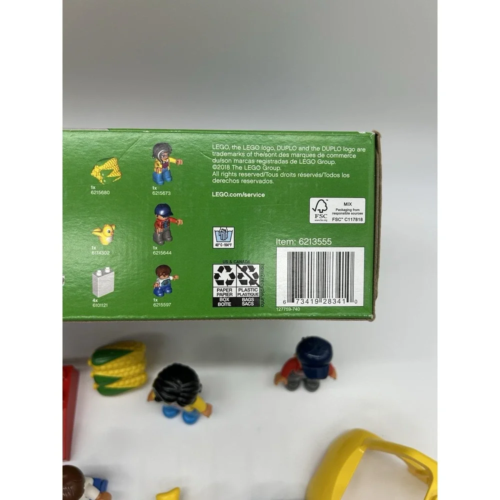 Retired 2018 LEGO Duplo Town - Farmers' Market 10867-Used Set-Complete w/Box - Picture 10 of 11